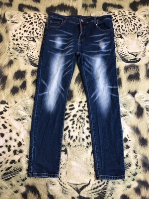 Dsquared2 Jeans Distressed Herren Größe 54 Y2K Unisex 90s