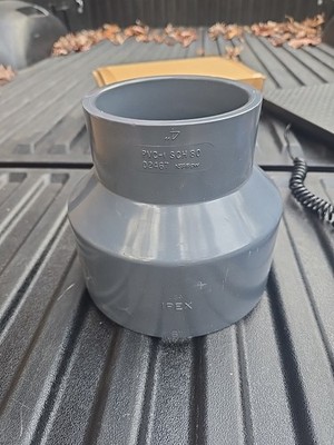 6'' x 4'' CPVC Schedule 80 Reducer Coupling (Socket) IPEX D2467