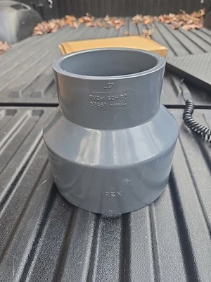 6" x 4" CPVC Schedule 80 Reducer Coupling (Socket) IPEX D2467