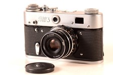 FED 3 Serviced CLA USSR LEICA Rangefinder 35mm Camera Industar 61 2.8/52mm Lens