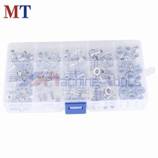 150 Pieces Aluminum Rivet Nut Kit Rivnut Nutsert Standard Inch SAE Imperial