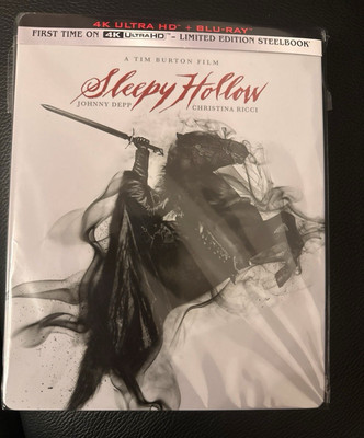 SLEEPY HOLLOW - 4K UHD+BLU-RAY FABELO STEELBOOK - Deutscher Ton