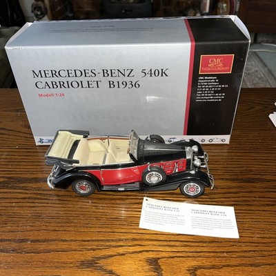 CMC MERCEDES-BENZ 540K CABRIOLET B1936 1:24 DIECAST MODELL