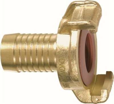 Geka plus 1 1/4'' = 32mm K Trinkwasser Schnellkupplungsschlauchstück Messing