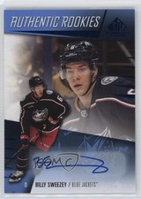 2023-24 Upper Deck SP Game Used Authentic Rookies Billy Sweezey #202 Auto z7d