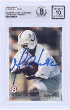 Marshall Faulk Cards, Rookie Cards, Autographed Memorabilia 43