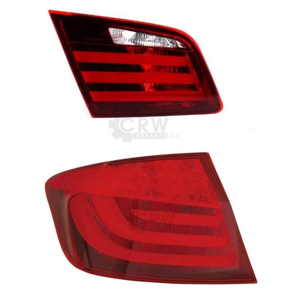 Heckleuchten RüCkleuchten Set LED Links Innen + AußEn FüR BMW 5Er F10 F18-image
