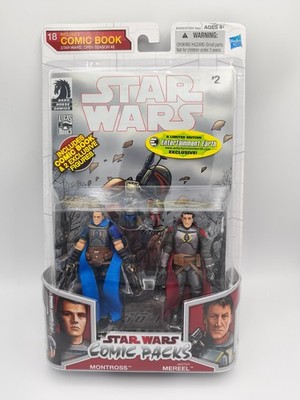 STAR WARS - Comic 2-Pack: Montross & Jaster Mereel - ultra selten - VHTF
