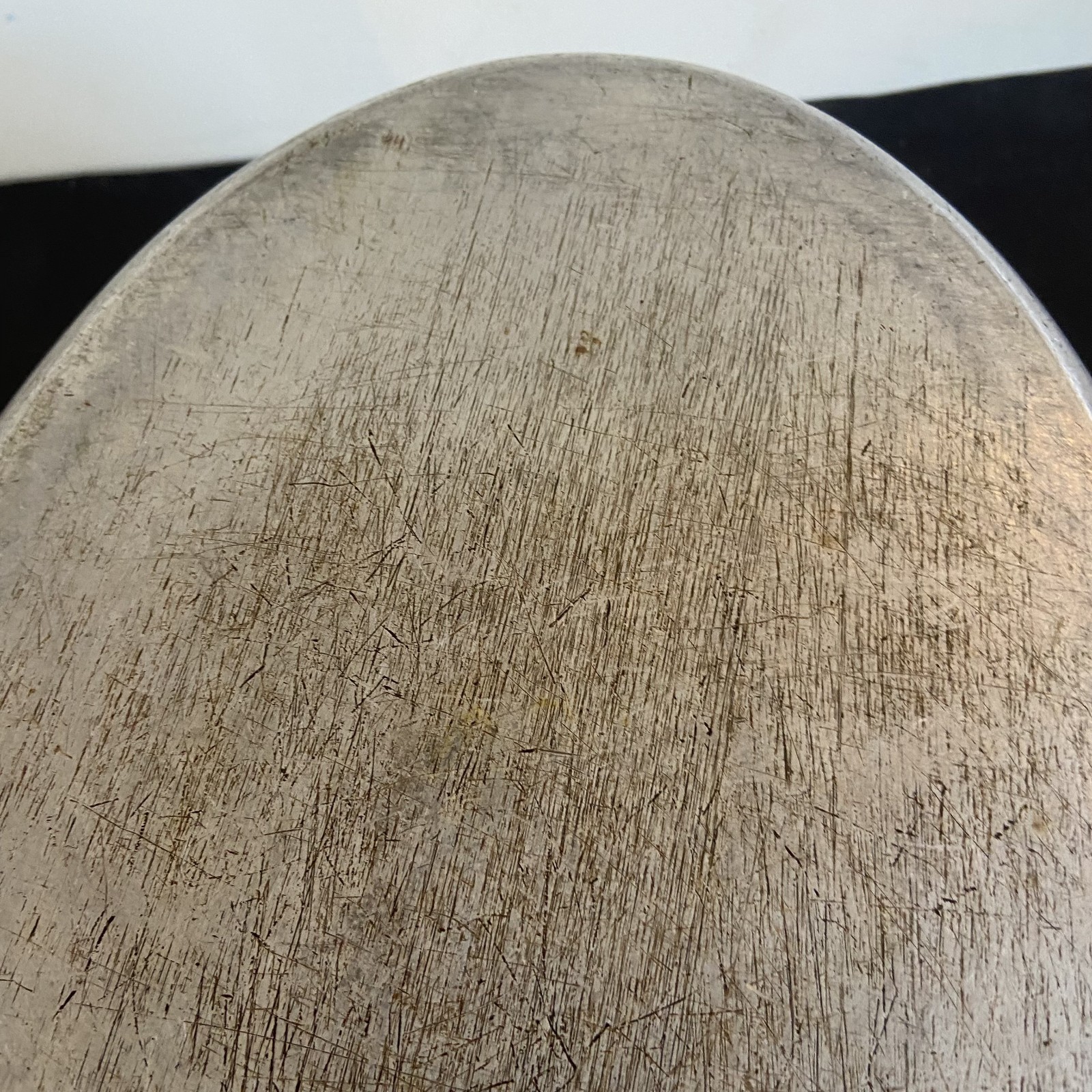 Vintage Heavy Aluminum Oval Dutch Oven Roaster with Lid 6 Quart Dutch Oven