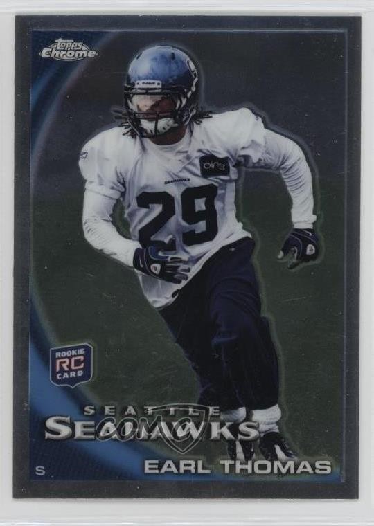 2010 Topps Chrome Earl Thomas III Earl Thomas #C135 0u0k