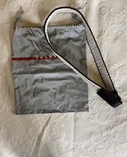 Prada fabric belt