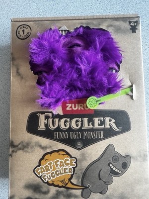 Ugly face Fuzz クローン New Fuggler Fart Face Annoyed Alien 3 Eyed Purple Funny Ugly