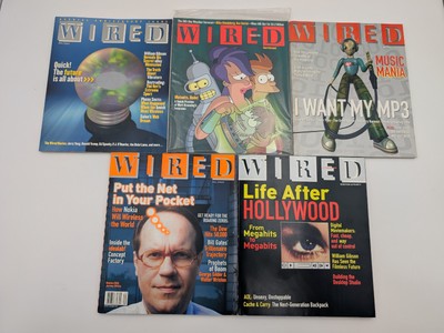 WIRED Magazine Lot   5 Issues from 1999 | Features on MP3, Futurama, Nokia