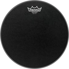 Remo Black Suede Ambassador Batter Drumhead 12 in.