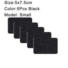 5Pcs Denim Patches DIY Iron on Denim Elbow Patches Repair Pants for Jean Clothin
