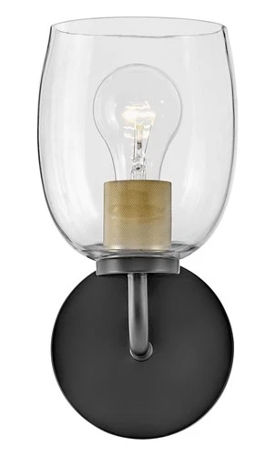 Lark 85010 Percy 1 Light 7"W Bathroom Sconce - Picture 2 of 13