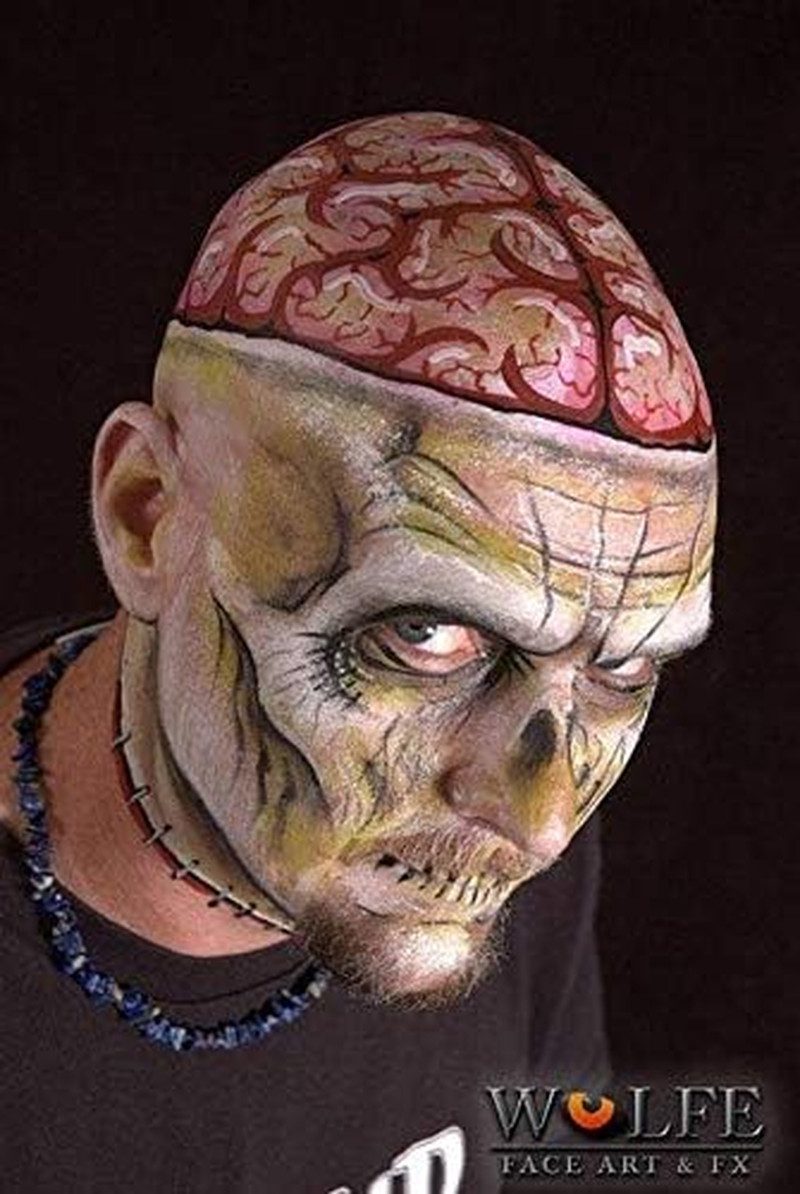 Wolfe F/X Essential Colors Face Paint - White (90 Gm)