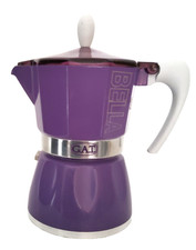 Stylischer Espressokocher G.A.T. Bella 3 Tassen Italy Mokka Ungenutzt