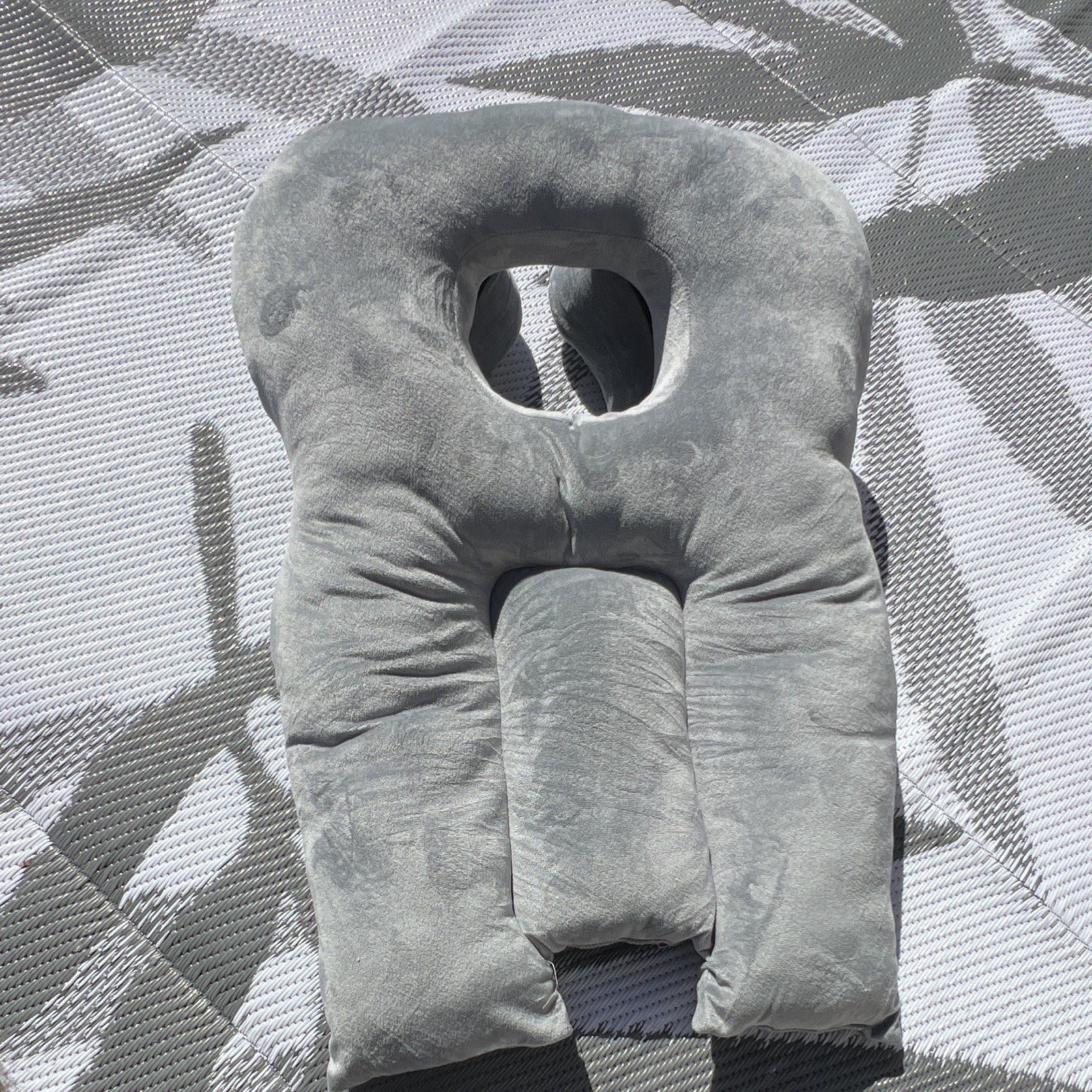 Face cradle cushion for massage