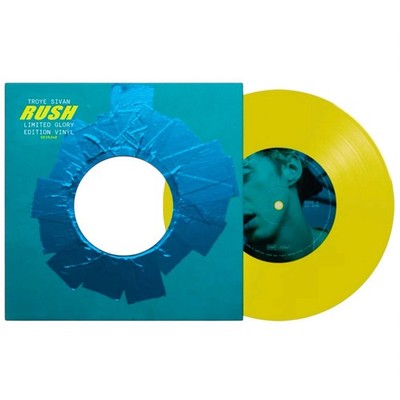 2023 Troye Sivan - Rush  Glory  Exclusive Limited Edition Yellow 7  Inch Vinyl