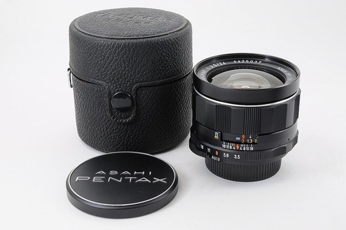 【TOP NEUWERTIG】PENTAX Super Multi Coated TAKUMAR 24mm F/3.5 Objektiv M42 + Etui JP #5172 - Bild 2 von 15