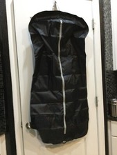 Unisex Foldable Garment Bag Black Gray with Handle Full Zipper F23