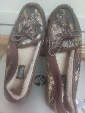 ITASCA Real Tree Comouflage Sportman Camp Slippers Loafers Mens Size 12