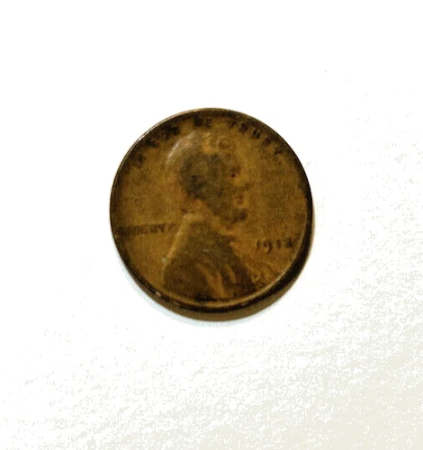 1918 LINCOLN WHEAT BACK PENNY, VERY GOOD DATE AND LETTERING