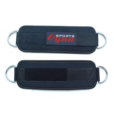 CynaSports Gym Exercise Ankle Straps Weight Lifting Fitness D Ring Cable Attach
