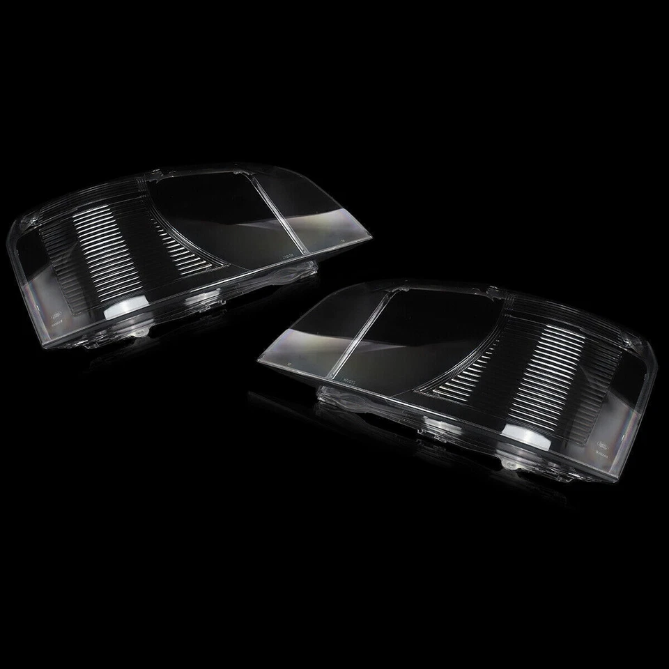Headlight Headlamp Clear Lens Cover Pair For 2007-2012 Land Rover Freelander 2 - Image 4 of 4