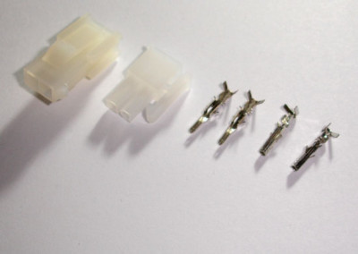 2-Pin 5557 5559 4.2mm Male Female Power Cable Connector+Crimps Terminal PCB x 10