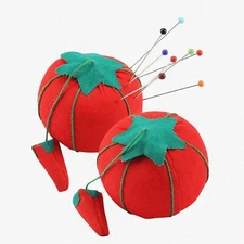 Tomato & Strawberry Sewing Pals: Cute Pin Cushion Set for Needlework