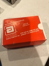 Acme 1000 Box of 5/8" Staples (SEE DESCRIPTION FOR QTY) #F28