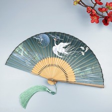 Summer Portable Folding Fan Decorative Hand Fan Outdoor Home Decoration Hand Fan
