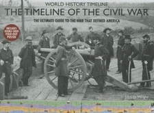 The Timeline of the Civil War (World History Timeline) - Hardcover - GOOD