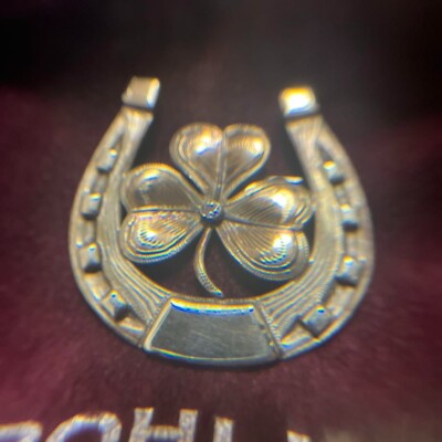 EDWARD H.BOHLIN OLD BOHLIN 10K Gold Brooch 1970s Made in USA 