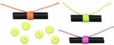 Carlson Aerodynamic Bobbers Bobber Stops 12 Count X 2 Chart & Pink