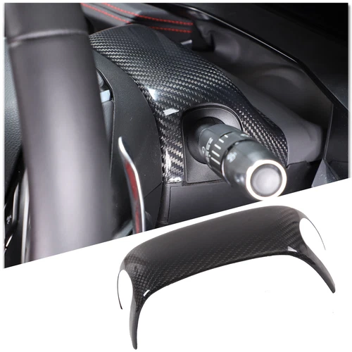 Real Dry Carbon Fiber Interior Dash Trim Cover Set Fits Corvette C8 2020-2025 - Bild 14 von 81