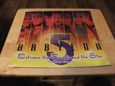 Babylon 5 Official Wall Calendar 1999 SCI-FI SERIES Brand New Sealed LIMITED ED