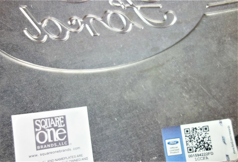 Ford Wall Plaque Metal Sign Hubcap 10” Official Licensed Product Foto 4 de 4