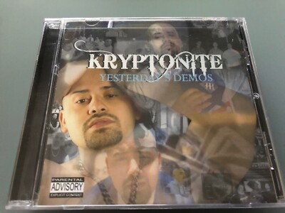 CD: KRYPTONITE - Yesterday s Demos (2013 MM Music)Sealed Chicano Rap G-Funk