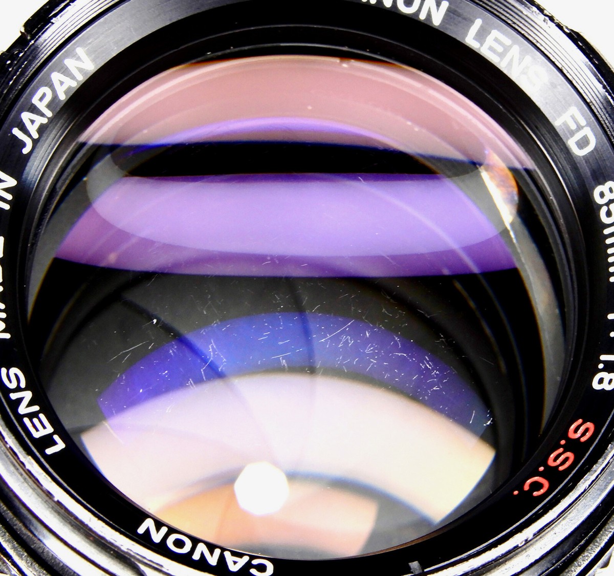 Canon FD 85mm f1.8 S.S.C. #12387 | eBay