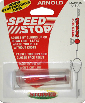 Arnold Speed Stop Bobber Stops – 6 Packages (30 Total) – Freshwater Fishing SS-50-1