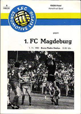 Fußballwimpel 1FC Lokomotive Leipzig gebraucht FDGB Pokalsieger