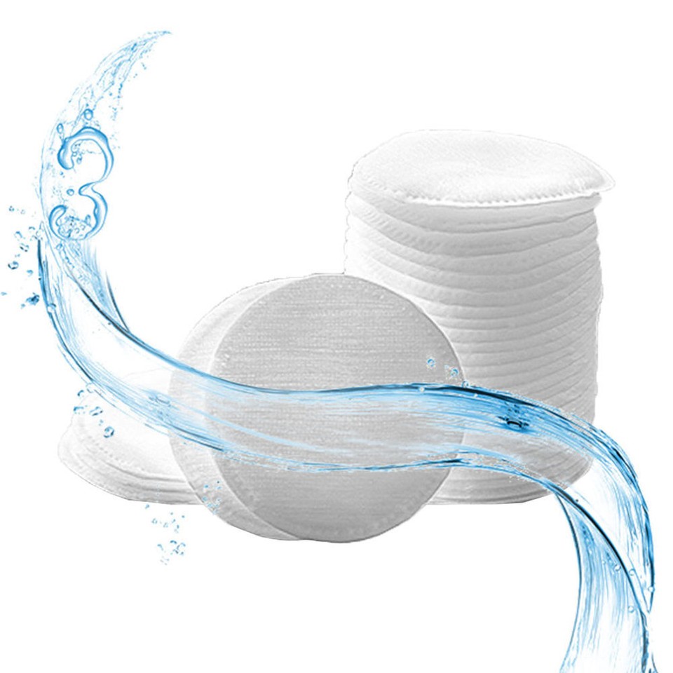 80PCS Round Cosmetic Cotton Cotton Pads for Makeup Removal Pads Cotton