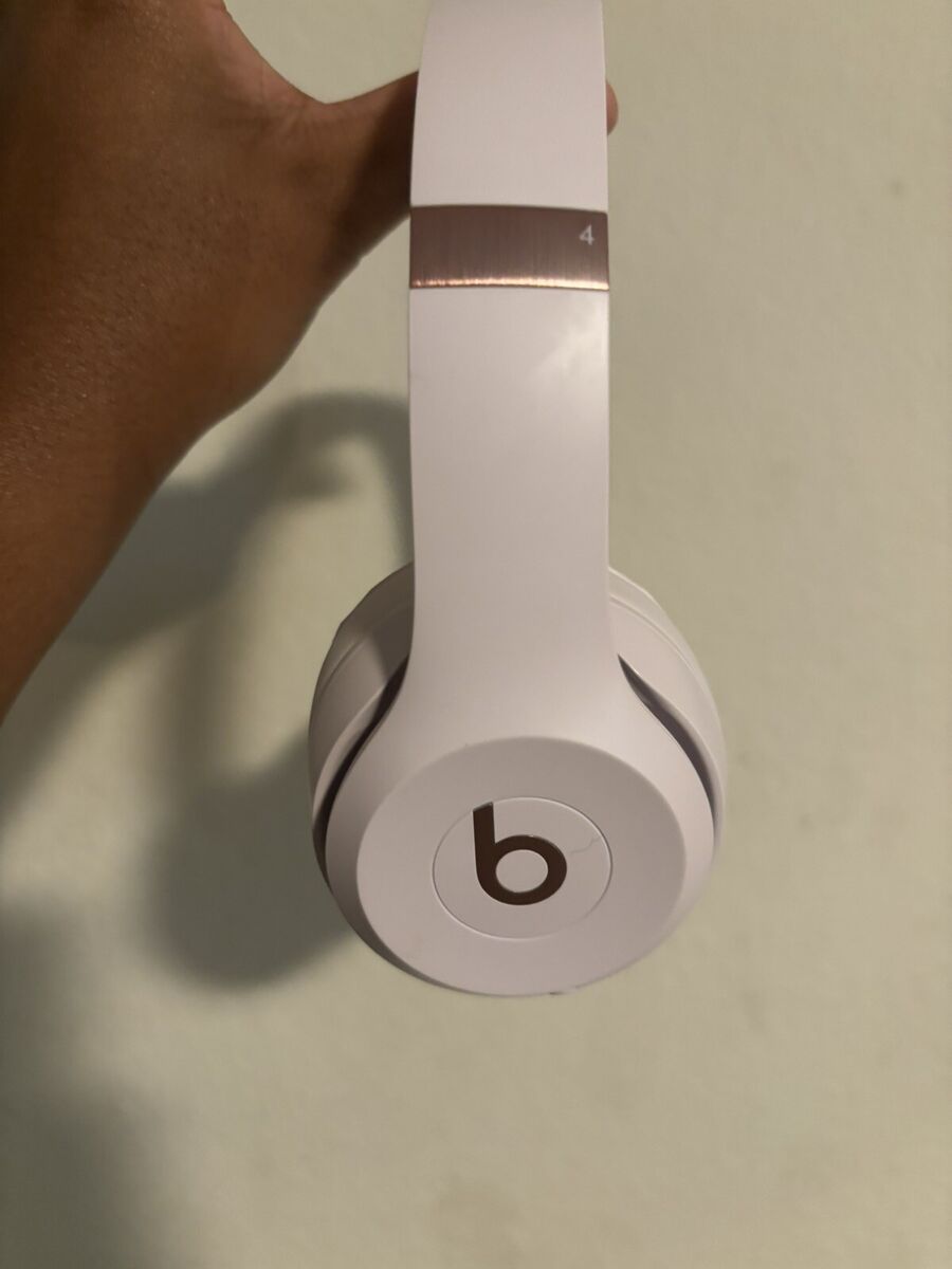 Beats Solo 4 True Wireless On-Ear Headphones - Cloud Pink | eBay Beats Solo 4 True Wireless On-Ear Headphones - Cloud Pink | eBay