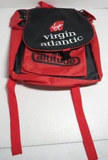 VINTAGE 90S VIRGIN ATLANTIC AIRLINE KIDS WITH ATTITUDE SMALL CARRY ON BACK PACK
