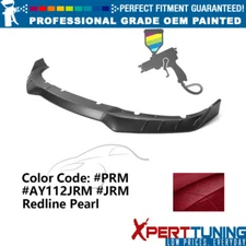 Fits 15-23 Dodge Charger 3PCS Front Lip IKON V3 ABS #JRM, PRM Redline Pearl