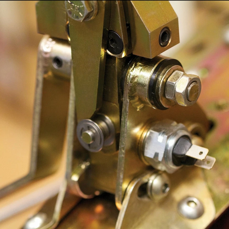 Kit de cambio de doble acción Ford FMX 23 brazo negro de una sola curva con perilla de lujo calle Foto 3 de 4