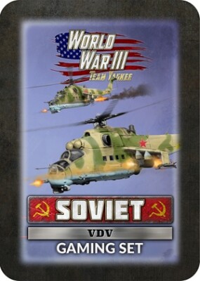 Team Yankee TTK25 Soviet VDV Gaming Set *FACTORY SEALED*